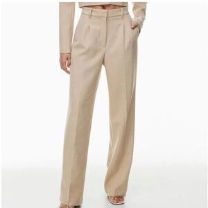 Aritzia Classic Beige Women's Trousers